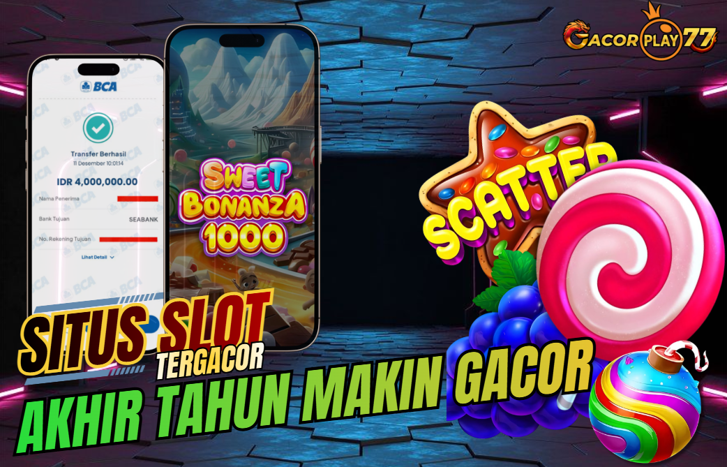Selamat kepada user id : p**y Wede Rp 4.000.000 di Game SWEET BONANZA 1000 PRAGMATIC PLAY Cair Gk Sampe 1 Menit! Menang Mudah di Gacorplay77